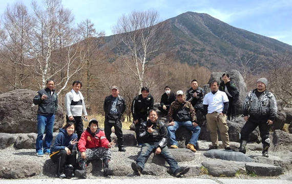 集合写真!撮影、飯田武志