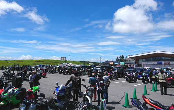 霧が峰高原に到着!